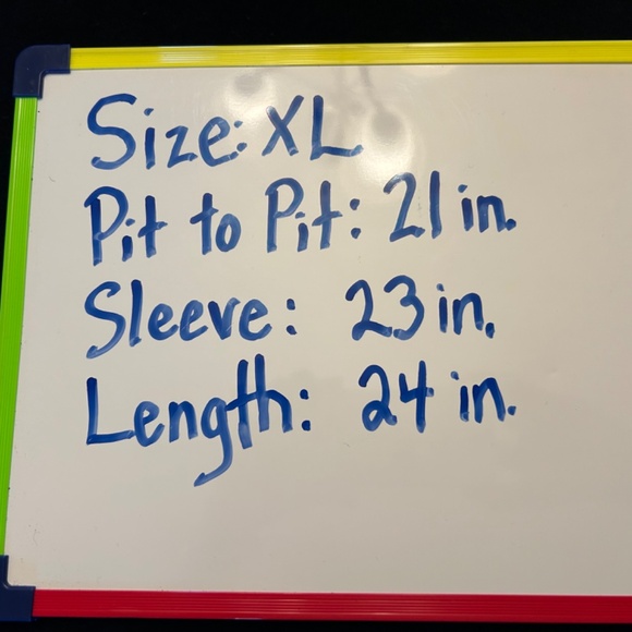 A STEAL! Lands End XL Navy Cashmere Pullover Sweater - Picture 3 of 5